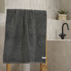 Πετσέτα Χεριών Αιγαίον Νua Cotton 50X100 / Anthracite